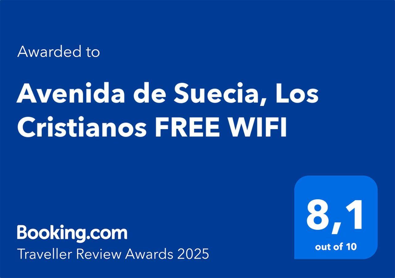 Avenida De Suecia, Los Cristianos Free Wifi أرونا المظهر الخارجي الصورة